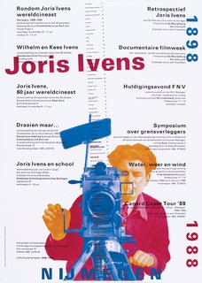 Dutch Master - Photo 3 of 21 - A poster for a film series celebrating Dutch documentary filmmaker Joris Ivens.