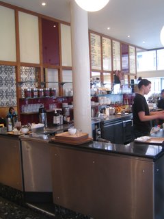 Scotland: Day 4 - Photo 9 of 11 - A quick snap of the counter at Tinderbox on Byres Street.