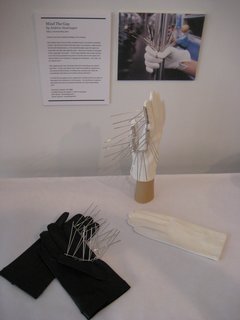 Mind The Gap by Andrew Haarsager. This glove will eliminate any unwanted hand-to-hand contact on the subway.
