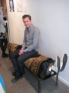 Kevin Carpet Bench by Will Robison. There are some folks in this world who find pleasure by being rolled up in a carpet, and there are some who seek it by sitting on them.
