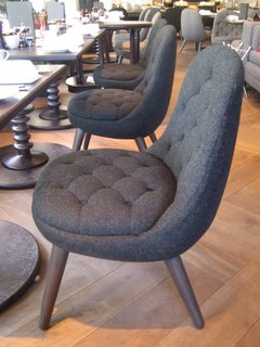 Scotland: Day 5 - Photo 12 of 12 - I rather liked these Harris tweed-covered chairs by Graven Images at the Blythswood Hotel.