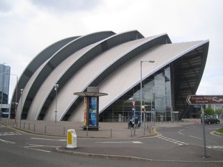 Scotland: Day 5 - Photo 10 of 12 - The concert hall by Sir Norman Foster which is now widely known as the Armadillo.