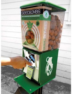Preview: Project H Design - Photo 1 of 3 - Project H's latest initiative is a vending machine that gives you California poppies, not cavities.