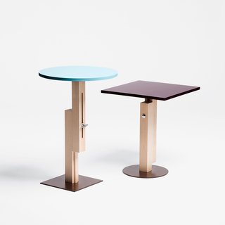 Industrial Designer Focus: Konstantin Grcic - Photo 2 of 26 - Konstantin Grcic’s work is approaching its 20th year in production. His first releases, in 1991, were the Tom Tom and Tam Tam side tables for SCP Ltd. They were re-released in 2009 with sliding mechanisms on their support columns. The result? Adjustable height built in.