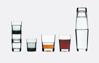 Industrial Designer Focus: Konstantin Grcic - Photo 11 of 26 - Relations stacking glasses for Iittala, 1999.