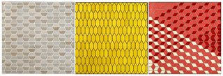 Dwell Patterns with Heath Ceramics - Photo 3 of 3 - More options that play with shapes and colors, including an inventive 3D pattern by Deam.
