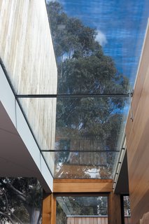 The skylight in the kitchen keeps things quite bright.