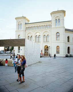 David Adjaye’s conversion of a former train station into the Nobel Peace Center.