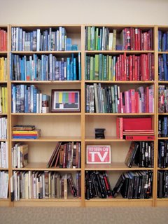 Shelved By Color - Photo 3 of 3 - The Dwell bookshelves from the March 08 issue.