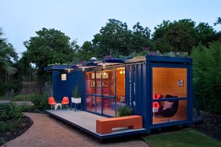 "We noticed that the container says ART U on the side, which we thought was kind of cool," says Poteet.
