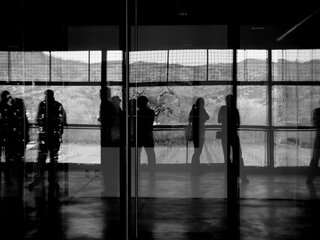 The Stealth Winery - Photo 7 of 9 - Reflective floor-to-ceiling glass is used for the interior walls, allowing the vineyards to constantly be in view.