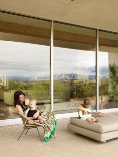 6 Main Tips to Consider When Designing Your Home For a Growing Family - Photo 1 of 8 - Look behind the mid-century facade, and a back patio offers an unexpected 180-degree view of the Los Angeles basin.