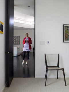 "It feels like this design unlocked what the house wanted to be," says Lara. The Cord Chair, by Jacques Guillon, is in production again for the first time in over fifty years. It's available from Avenue Road