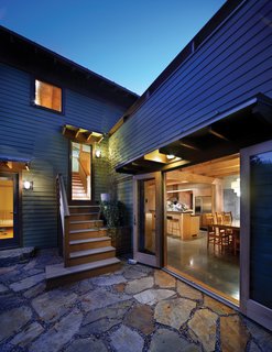 Triangle House Tours - Photo 8 of 30 - Designed by Tina Govan Architect the house maximizes the use of its tight urban lot both inside and out, opening up every indoor space to an outdoor one, allowing interior spaces to feel bigger.