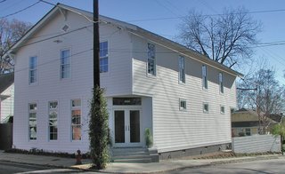 Triangle House Tours - Photo 13 of 30 - Designed by John Reese Architect this downtown grocery store landmark was redesigned as a single-family residence and retains the traditional neighborhood character.