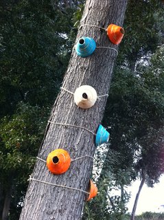 Humming Bird Hide-Away, sculpture installation created by Diablo Valley College student Christina Jirachachavalwong.