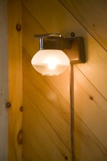 The entire cabin is powered by the rooftop solar system from Solarwinds Northernlights. "I still can't get over the fact that I can get an ice cube from the sun," Bruce says.