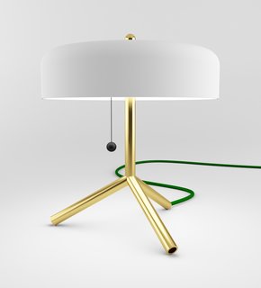 Industrial Design: Atelier Takagi - Photo 4 of 6 - This tripod F/K/A table lamp was one of SoHo staple Matter's inagural MatterMade Collection #1.