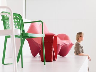 Curator Zoe Ryan, posing for our December/January 2011 Young Guns feature.