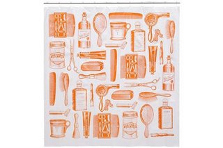CB2's Barbershop Shower Curtain - Photo 1 of 1 -