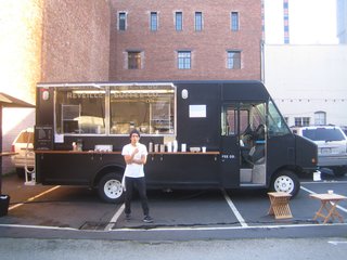 Réveille Coffee Company Truck - Photo 8 of 8 - The Réveille Coffee Company's truck parked on Pacific Street in San Francisco.