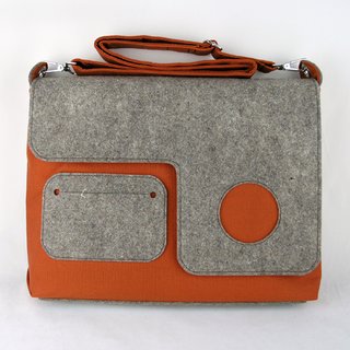 Eco Portabile Media laptop bag by Zaum