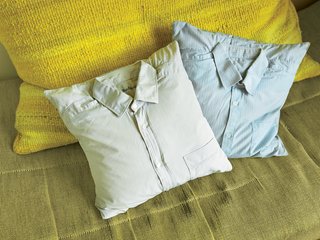 Kind of New - Photo 11 of 15 - The Dad Pillows are the ideal stuffed shirts: throw pillows that have left the torso in favor of the sofa.