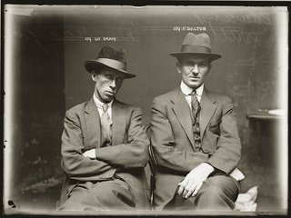 A period photograph from the Sydney Police Department.