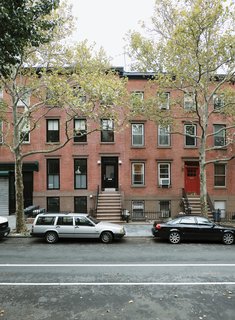 Family Home Renovation in Brooklyn - Photo 6 of 28 - From the street, Lange and Dixon’s renovated row house is notable for double-hung windows restored to their 19th-century height.