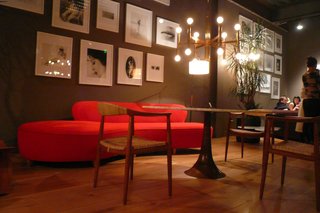 Design Week: Public Eateries - Photo 8 of 9 - Some of the furniture on display at Almond-Hertzog.