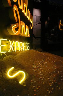 Design Week: Public Eateries - Photo 9 of 9 - The funky window display at Coup d'Etat, as I made my way back into the night.