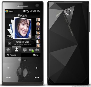 Swiss Design Talk in SF - Photo 1 of 1 - The HTC Touch Diamond phone designed by Claude Zellweger. It won a 2009 Swiss Design Award.