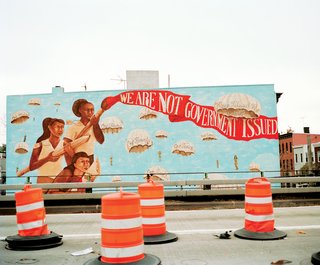 Five Boroughs in 48 Hours - Photo 26 of 32 - Over the past 15 years, Groundswell Community Mural Project has developed hundreds of murals around New York City that give voice to otherwise underrepresented ideas and perspectives, and beautify neighborhoods that are rarely the focus of public art initiatives. Here's one example.