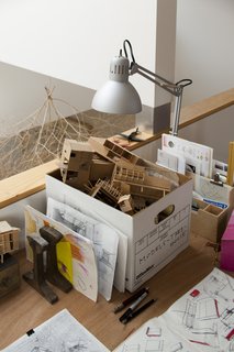 The most difficult part of designing his own home was learning when to put the breaks on. "I made so many models and went through so many ideas," Hale says. When he finally accepted the budgetary and physical realities of the project, then the shape of the structure appeared naturally.