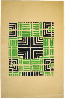Art and Fashion by Sonia Delaunay - Photo 9 of 15 - Variation on Design 1355, designed by Sonia Delaunay, France, 1934. Gouache on paper. Private collection. © L & M SERVICES B.V. The Hague 20100623. Photo: © private collection.