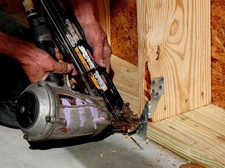 Special hurricane braces are added for structural strength. Photo ©2011 epic software group, inc.