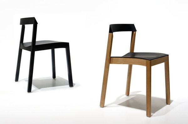 The Silenci Chair by o4i - Photo 5 of 5 - Silenci comes in black, or natural ash or birch.