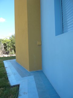Everything About This Vacation Home in Israel is a Little Crazy - Photo 5 of 8 - The home’s palette is derived from two opposite color fields. The blocks are made of a rough color, that’s block- and sand-like. The floor rippling around gives a cool feeling like water.<br><br>Photo courtesy <br><br>Z-A Studio.