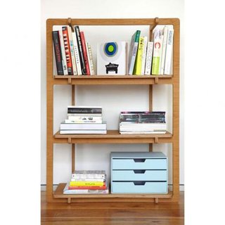 A "crowd funded" shelf by L'Edito.