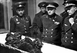 Friday Finds 3.18.11 - Photo 2 of 5 - Vladimir Komarov's remains in an open casket.