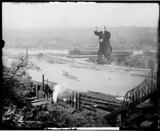 Andrew Carnegie ravaging Pittsburgh as seen on Alternate Histories.