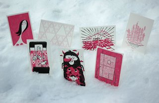 Lovely letterpress from Cloudy Collection.