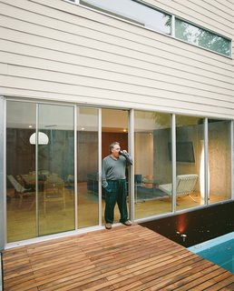 Marco Becerril embraces indoor-outdoor living. "In a place like this, you have to ask a client to have faith, and faith to me has always been the belief in something you can't see," says architect Jorge Gracia who designed the residence.