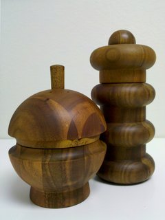 Reissued: Jens Quistgaard Mills - Photo 5 of 6 - Instead of using teak, the new mills are made of acacia wood, which is a more sustainable wood than teak but one that still offers warm hues.