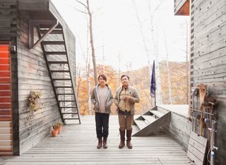 Setsumasa and Mami Kobayashi are ready for adventure.