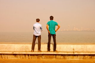 I worked a lot in India and I cherished the mornings where I'd observe the sun come up and the city's dwellers beginning their day.