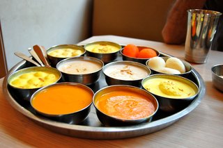 The food in India is spectacular. I loved hearing about cooking methods and traditions. And how could you not love a plate of desserts this beautiful?