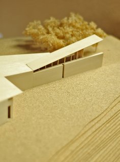 Architectural model of Kundig’s Montecito residence. Photo by Thor Radford.