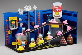 The "Chilean CoPeepapo Mine Rescue" that won the Washington Post's recent diorama contest.