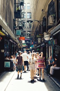 Cheaper rents and a populace with a rather lively sense of discovery have helped catapult Melbourne’s previously disused laneways to the fore of the city’s life. Now, an average afternoon stroll through the Central Business District requires a quick dodge into a passageway like Centre Place for a quick coffee or a bit of people watching.